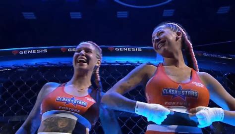 mma fighter flashes crowd after win|MMA Fighter Tai Emery Flashes Audience Following。